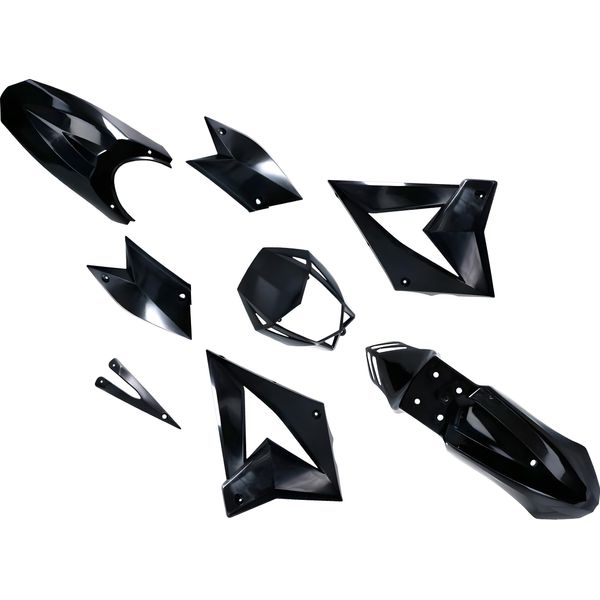 Kit Carenatura Nera Completa Per Cpi Sx, Sm, Beeline-image