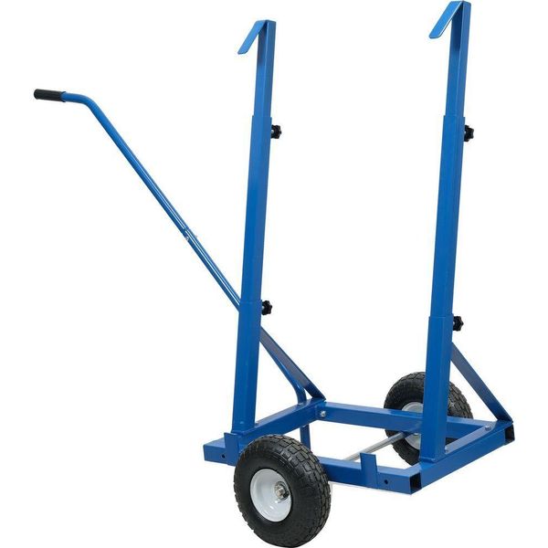 Trasportatore Di Piastre 200 Kg 2 Pneumatici Carrello Per Piastre Carrello Di Trasporto Carrello Per Piastre Carrello Manuale-image