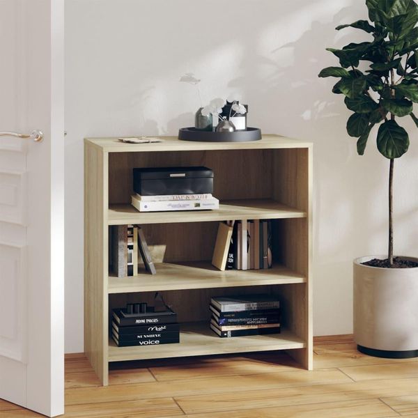 Maison Exclusive - Credenza Sonoma-Rovere 70X40,5X75 Cm Materiale Ligneo-image