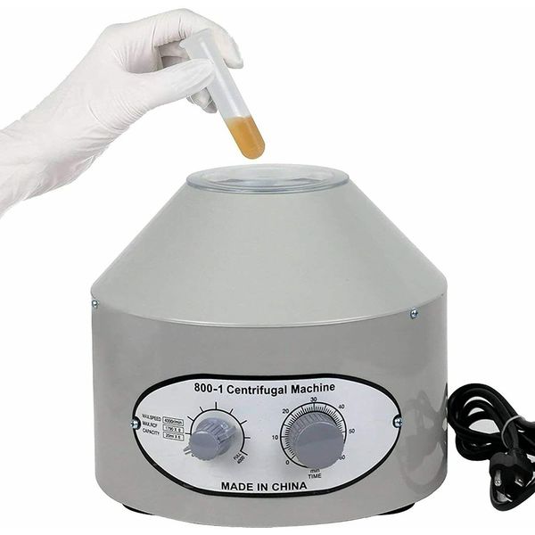 Centrifuga Da Banco Centrifuga Elettrica Da Laboratorio Pratica Medica Temporizzazione 4000RPM 20Ml X 6-image