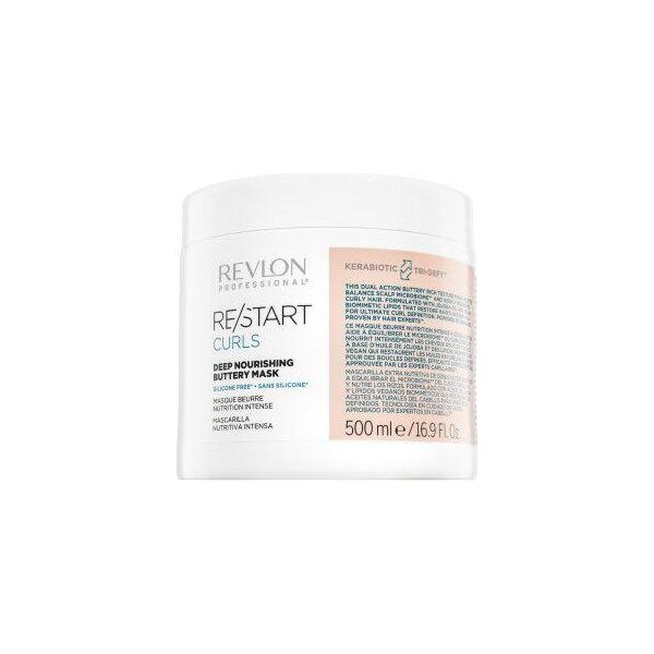Revlon Professional Restart Curls Deep Nourishing Buttery Mask Maschera Nutriente Per Capelli Ricci 500 Ml-image