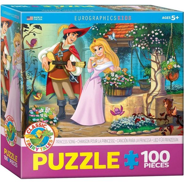 Eurographics Puzzle Lied FüR Prinzessin, Kinderpuzzle, 100 Teile, 48 X 33 Cm, 6100-0726-image