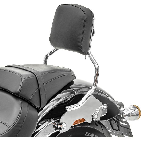 Sissybar Per Harley Davidson Sport Glide 18-25 Staccabile # R1 Chrome-image