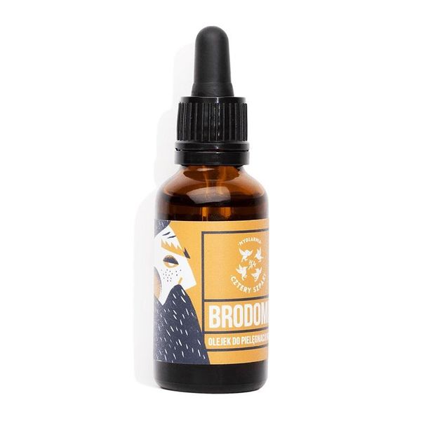 Mydlarnia Cztery Szpaki Brodomir Olio Per Barba E Barba, 30Ml-image