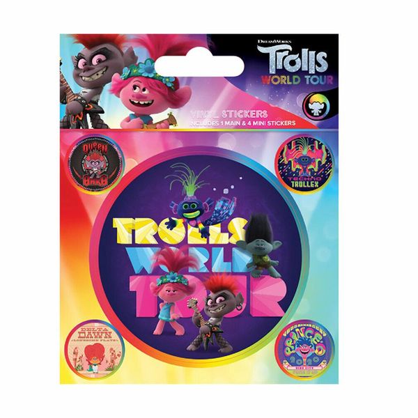 Set Di Adesivi Trolls World Tour-image