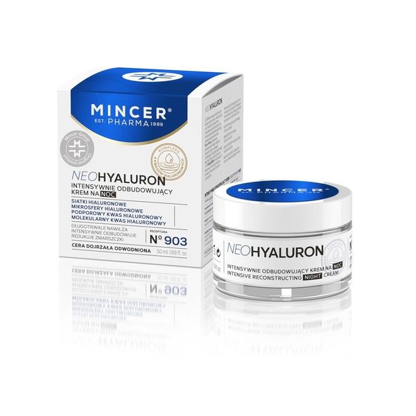 Mincer Pharma Neohyaluron Crema Notte Ricostruttiva N.903, 50Ml-image