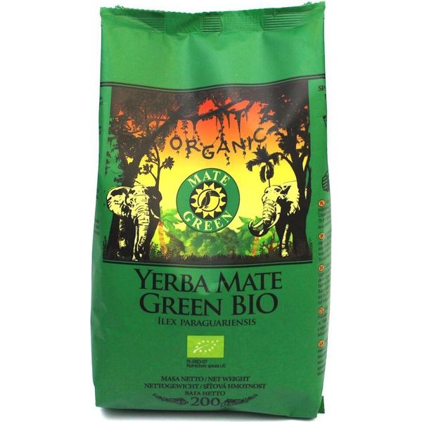 Yerba Mate VERDE200 G - Mate Verde Biologico-image