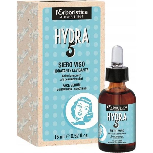 L'erboristica Hydra 5 Siero Viso Superidratante, 15 Ml-image