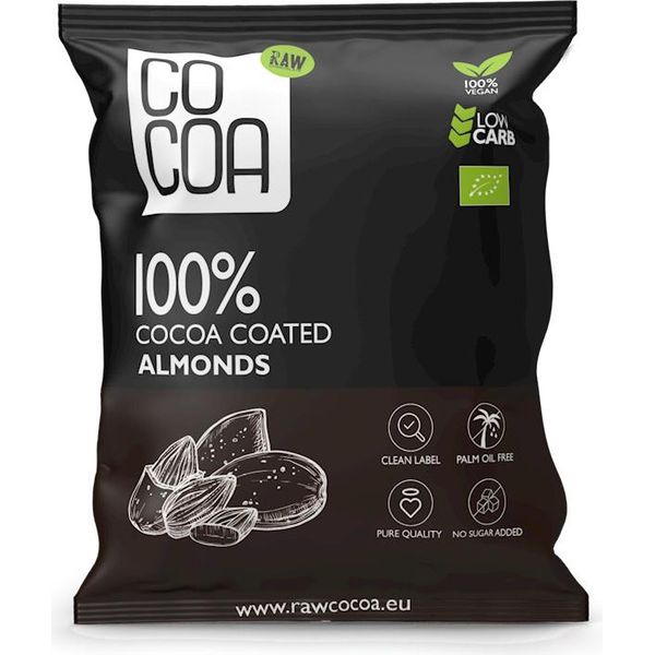 Mandorle In Kakao Senza Zucchero Aggiunto Biologico 70 G - Kakao-image