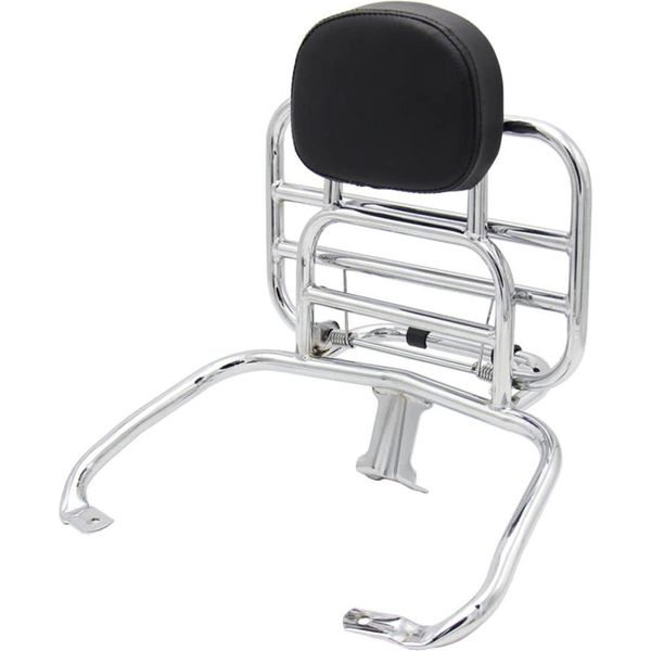 Portapacchi Pieghevole Per Vespa Gts 300 / 250 / 125 08-22 Con Schienale-image