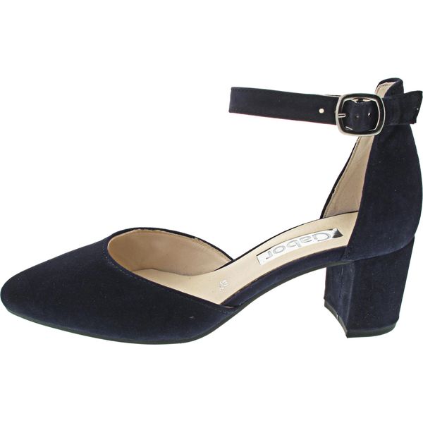 Gabor Shoes Decolletè Con Fibbia - Pelle Blu Dimensioni: 37,5 Normale-image