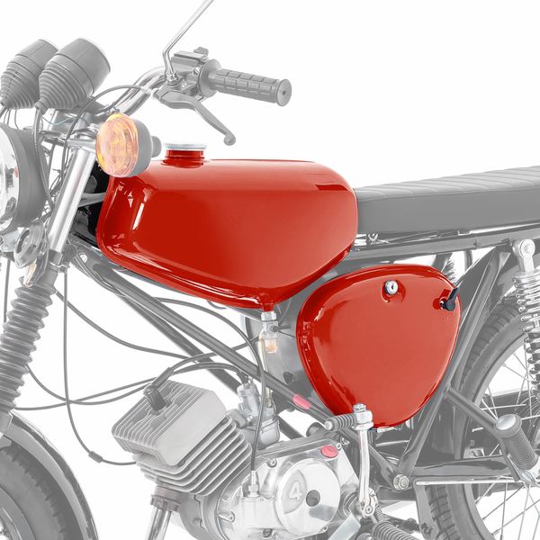Serbatoio / Serbatoio Benzina Per Simson S51 / S50 / S70 Con Copertura Laterale New Styl-image