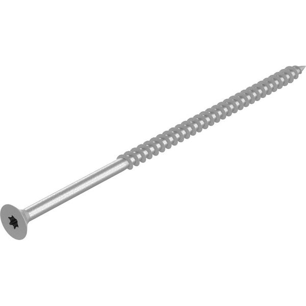 Vite Per Truciolare Seccaro 6 X 140 Mm, Acciaio Inox V2A Va A2, Vite Per Legno Con Filettatura Parziale, Tx / Cava Esalobata, 50 Pezzi-image