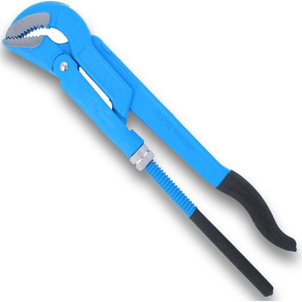 Chiave Per Tubi Ad Angolo 560 Mm 2" HöGert Chiave Per Pompa Dell'acqua Chiave Per Tubi Regolabile A 45° Chiave Per Idraulico"-image