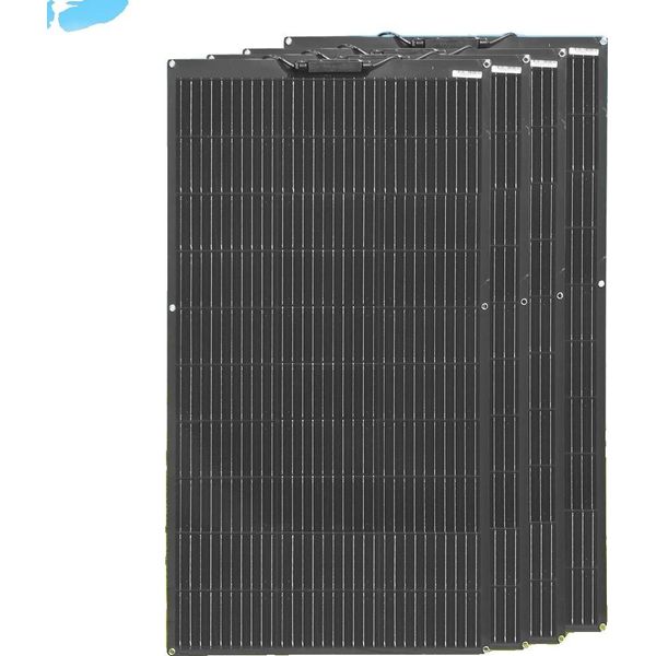 Xinpuguang Pannello Solare Flessibile, Potenza Di Uscita 100W, Materiale Silicio Monocristallino, 4Pcs 100W-image