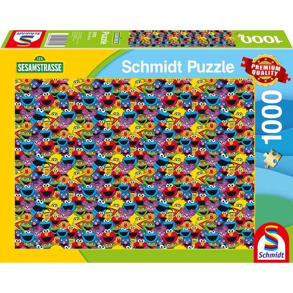 Schmidt Spiele - Sesame Street - Chi, Come, Cosa?, 1000 Pezzi-image