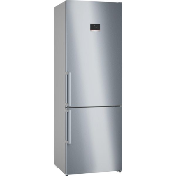 Bosch Serie 6 KGN49AIBT Frigorifero Con Congelatore Libera Installazione 440 L B Acciaio Inox-image