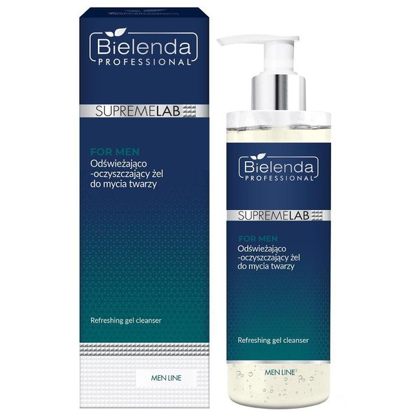 Bielenda Supremelab Gel Detergente Viso Per Uomo, 200Ml-image