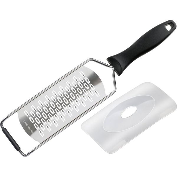 Fmprofessional Grattugia Da Cucina, Per Formaggio, Frutta Secca, Cioccolato, Scorze Di Agrumi, 32X6,5 Cm-image