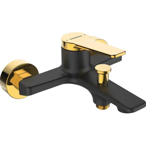 Miscelatore Per Vasca Da Bagno Miscelatore Di Design Nero/Oro Miscelatore Per Vasca Da Bagno-image