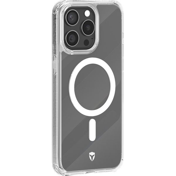 Force Case, Custodia Air Rinforzata Compatibile Con Magsafe Per Apple Iphone 15 Pro Max, Trasparente-image