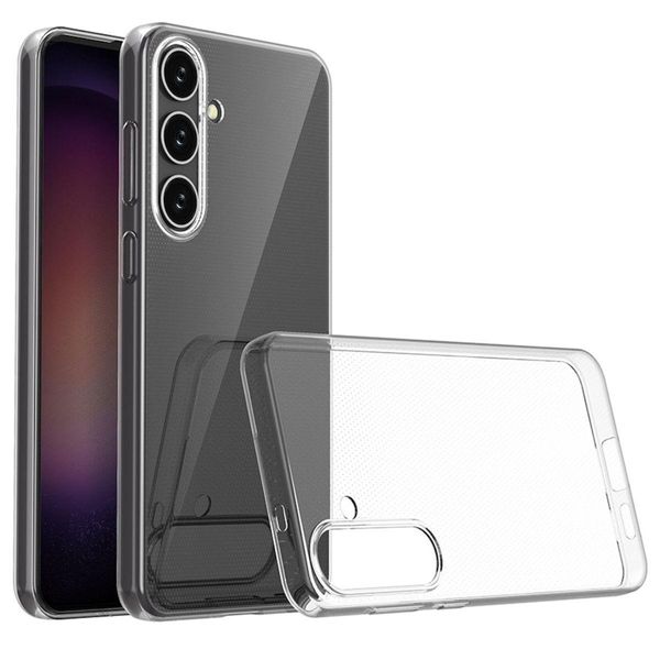 Per Samsung Galaxy S24 Plus Silicone Protettivo Trasparente Telefono Cellulare Custodia Cover Case Tpu Sottile-image