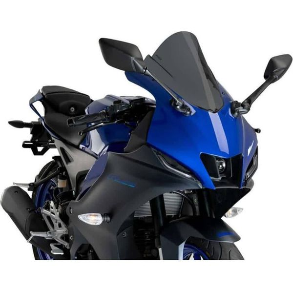 Cupolino Puig Z-Racing Fumè Scuro Per Yamaha Yzf-R125-image