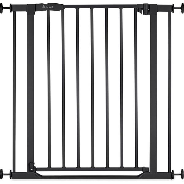 Cancelletto Di Sicurezza Per Bambini Hauck Clear Step 2 Metallo Nero-image