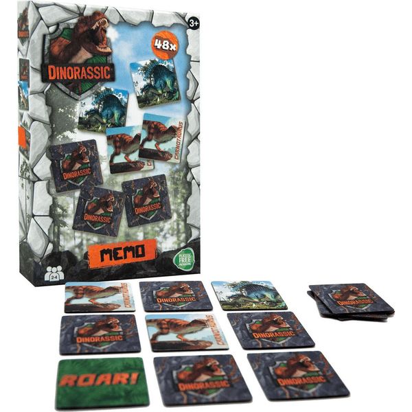 Dinorassic Memo Spel - Dinosaurus-image