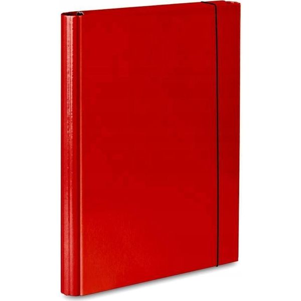 Cartella Premium Con Nastro Elastico A4 - Rosso-image
