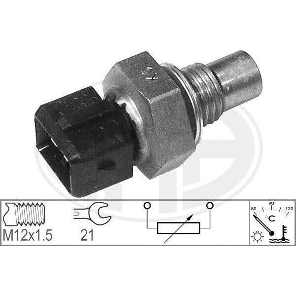 Sensore Temperatura Liquido Refrigerante Era Sensore Temperatura Liquido Refrigerante 330651 Per Opel Astra F Cc (T92)-image