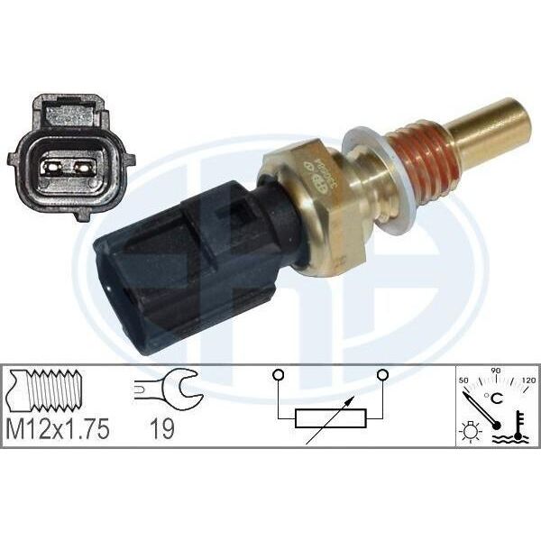 Era 330584 - Sensore Di Temperatura Del Liquido Di Raffreddamento Oe 3857955 Per Fiesta V, Focus C-Max (DM2), Focus (Daw, Dbw), Focus (Dfw), Focus (Dnw), Puma-image