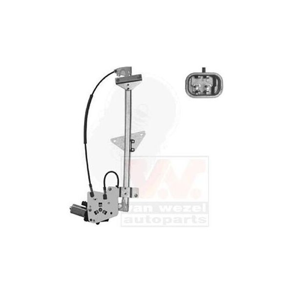 Regolatore Del Finestrino Anteriore Destro Di Van Wezel (2545264) Accessori Interni Del Regolatore Del Finestrino-image