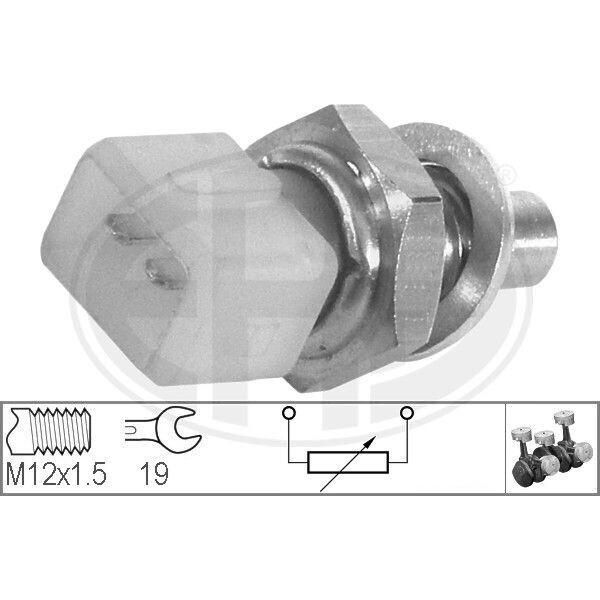 Era 330132 Sensore Temperatura Liquido Di Raffreddamento Oe 09109810 Compatibile Con Movano, Clio, Espace, Laguna, Master, Megane, Rapid, Safrane, Trafic, Twingo, 440 K, 460 L, 480 E-image