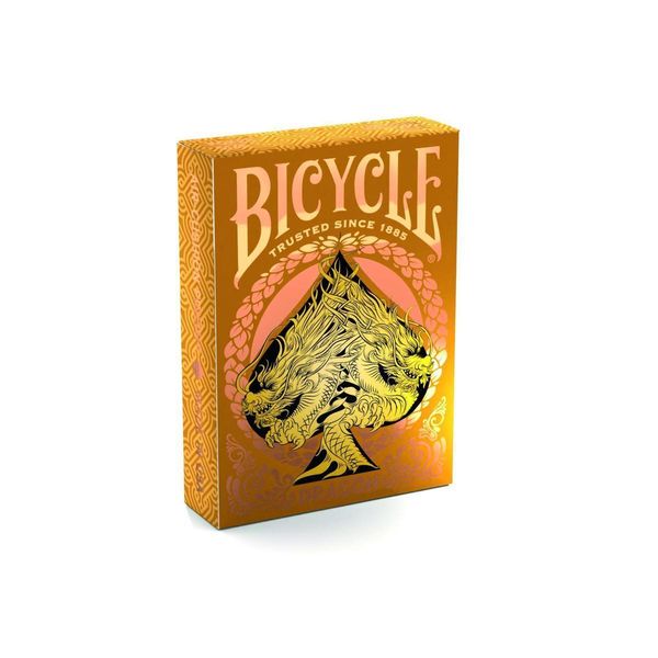 Mazzo Di Carte Bicycle® - Drago D'oro Mazzo Di Carte Da Poker A Mazzo Singolo-image