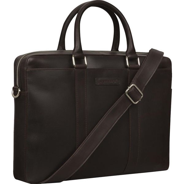 DBRAMANTE1928, Borsa Per Laptop 15 Pollici Collezione Nordborg 2A Generazione, Nero-image