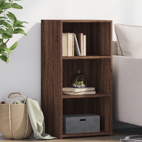 Vidaxl Credenza Marrone Effetto Rovere 45X41X93 Cm Materiale A Base Di Legno-image