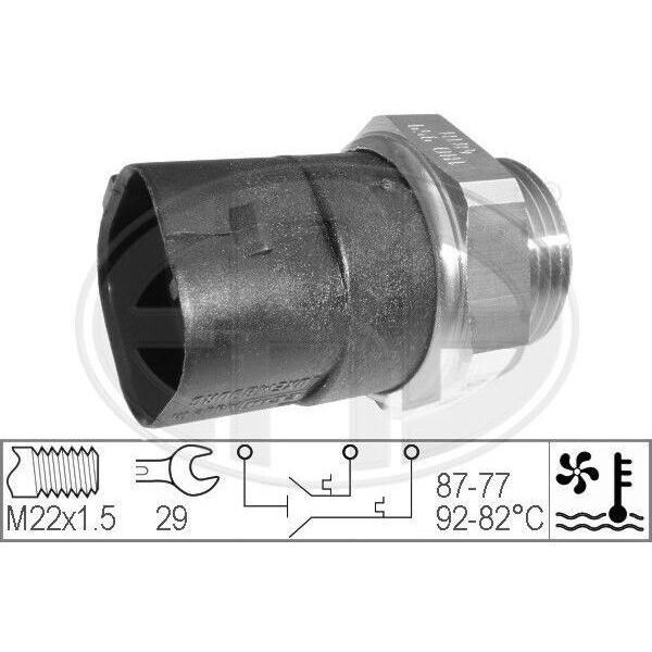 Era 330283 - Oe 701 959 481 Interruttore Di Temperatura, Ventola Radiatore Per T4-image