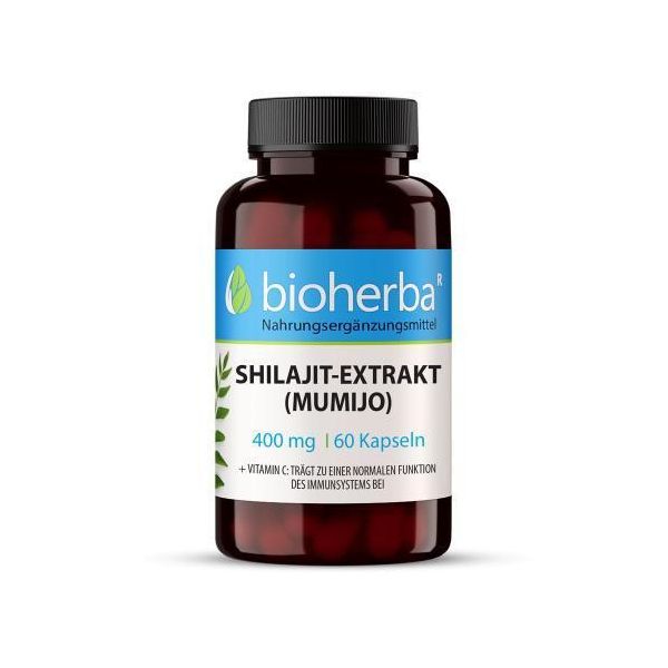 Estratto Di Shilajit (Mumijo) 400 Mg 100 Capsule-image