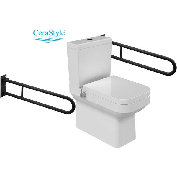 Wc Compatto Con Funzione Bidet E Sedile A Chiusura Morbida-image