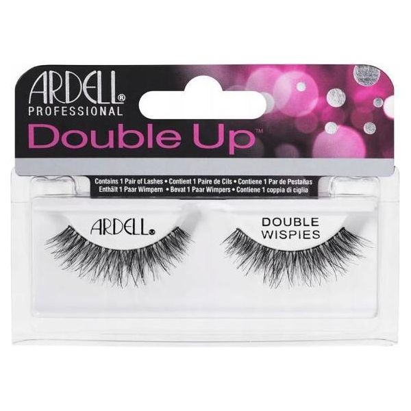 Ardell | Ciglia Artificiali, Double Up Wispies Black, Ciglia Finte, Extension Ciglia-image