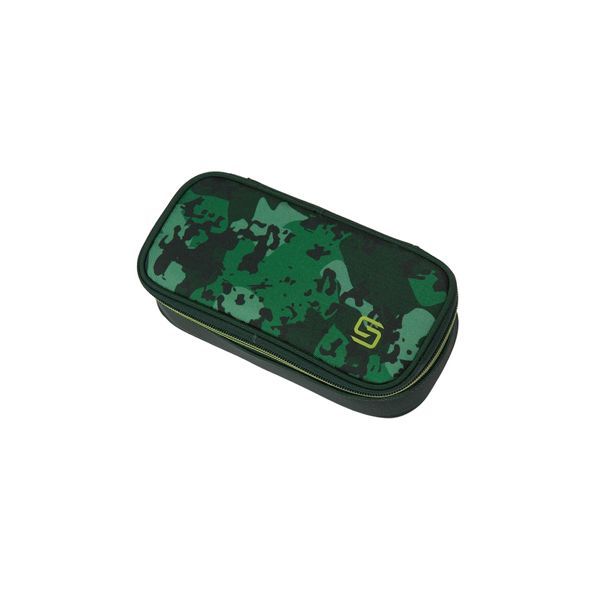 Walker Astuccio Per Matite Fame 2.0 Pencil Box Camo Green Verde Scuro-image