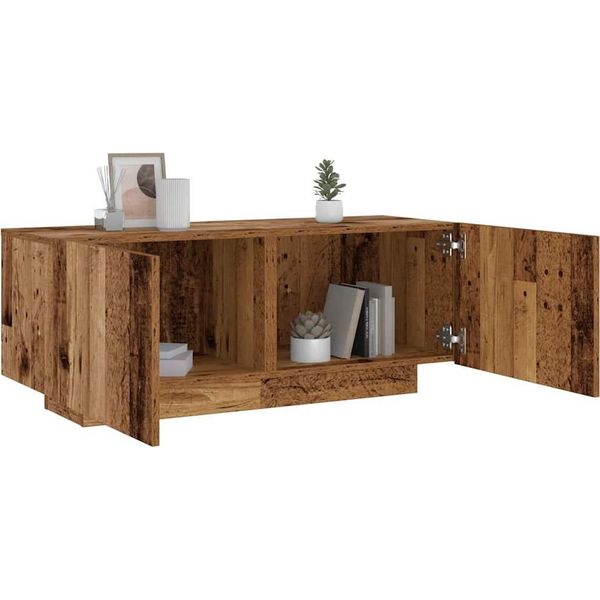 Maison Exclusive - Comodino Legno Antico 100X35X40 Cm In Legno Multistrato-image