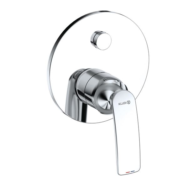 Kludi Balance Mitigeur Monocommandé Encastré Pour Bain Et Douche, Chrome, 527630575, 527630575-image