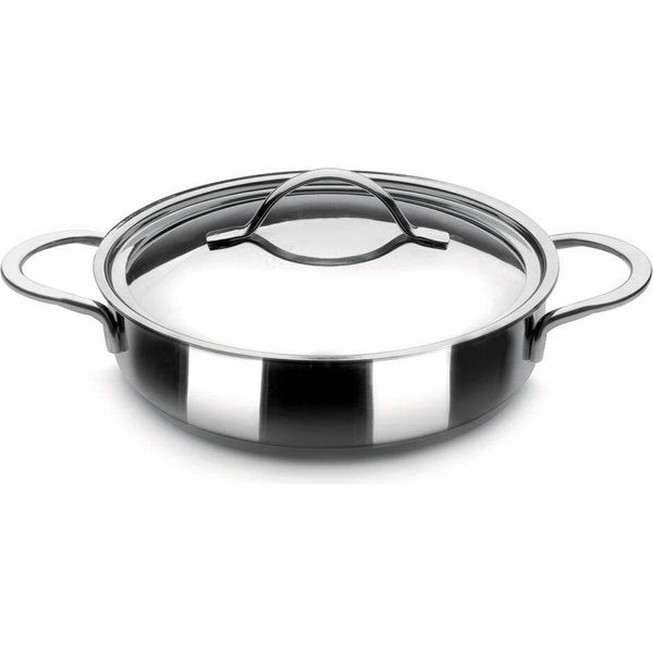 Ibili Pentola In Acciaio Inox Noah 24 Cm Argento Argento Taglia Unica-image