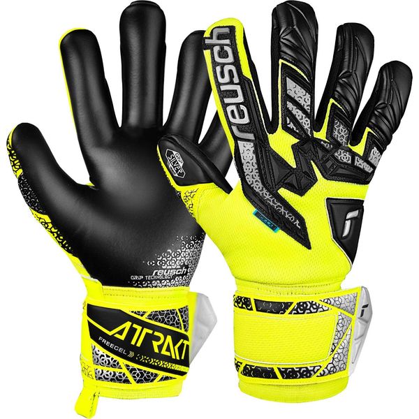Reusch Attrakt Freegel Guanti Da Portiere Argento 5570235 2025 Pullover Quiksilver Taglia: 11,-image