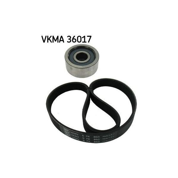 Skf Vkma 36017 Set Di Cinghie Trapezoidali Per Furgone Opel Movano (X70)-image