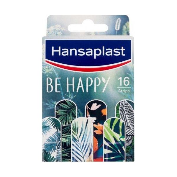 Hansaplast 48679 Hansaplast Pflaster Be Happy 48679 Bunt, 16 St.-image