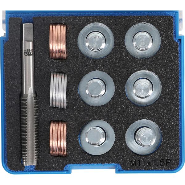 Kit Di Riparazione Per Filettatura Di Scarico Dell'olio | M11 X 1,5 Mm-image