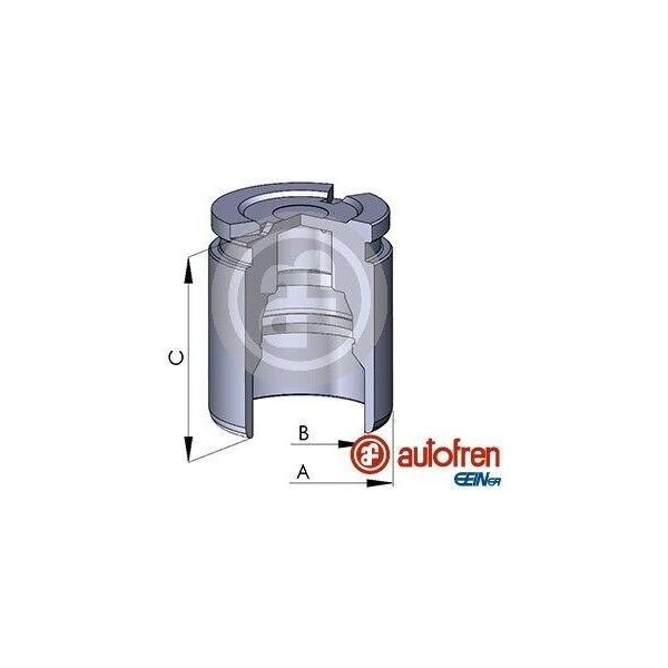 Autofren Seinsa Pistone Pinza Freno Per Opel Crossland X (P17) 38 Mm Acciaio-image